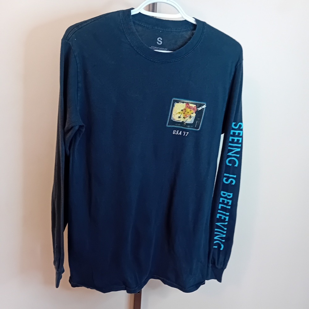 '17 Travis Scott Seeing Is Believing Tour Long Sleeve Graphic Tee Cactus Jack S - Picture 14 of 16